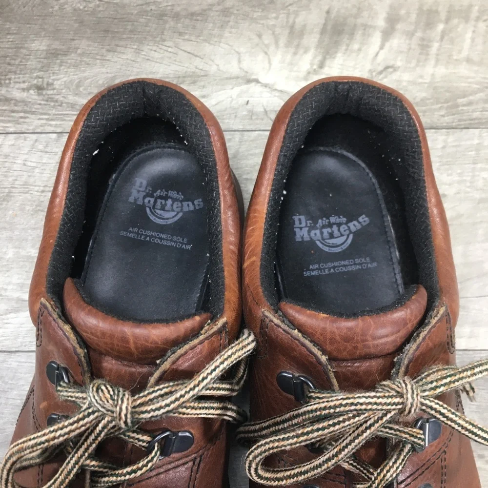 Dr Martens 8312 Chunky Grizzly Lace to Toe Peanut Leather Mens Shoes Doc Size 13